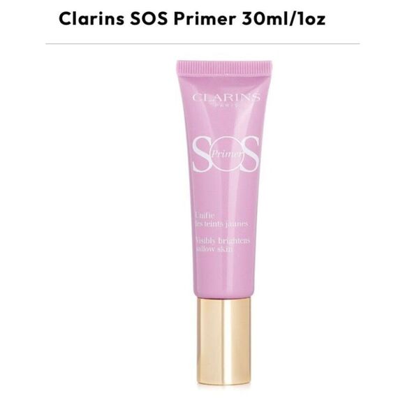 CLARINS - NWT - SOS Primer in Lavender. Corrects Sallow Skin. 1 oz Damaged Box - Picture 12 of 12